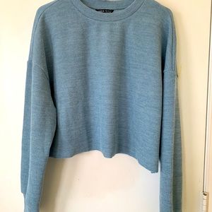 Cropped Long Sleeve Shirt